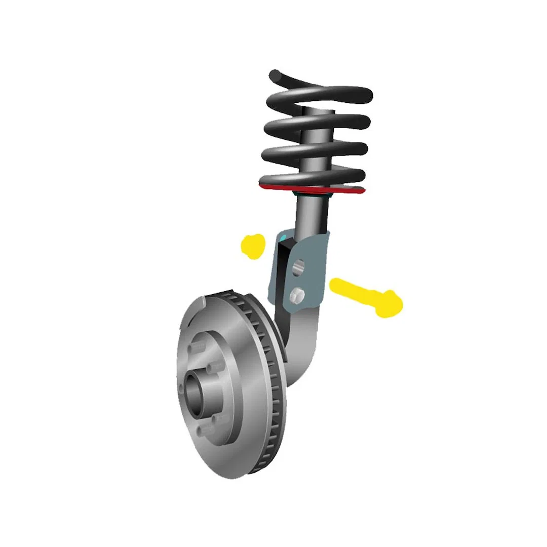 K90473 – MOOG Alignment Cam Bolt Kit, OE Replacement Adjustment Range From -1 To 1 Degree - view 2